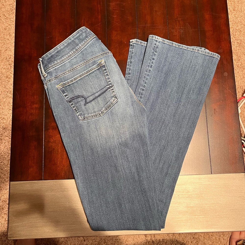 American Eagle kickboot jeans